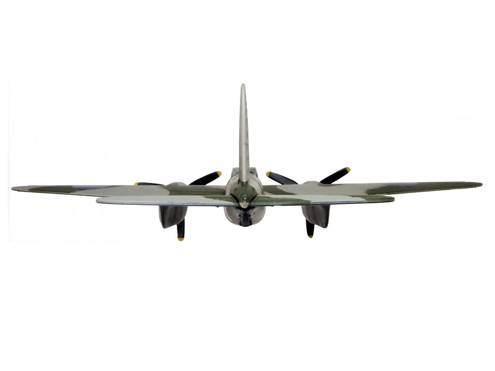 Thumbnail: Oxford Scale Models Diecast 1/72 De Havilland Mosquito NF MKII Aircraft (1943)