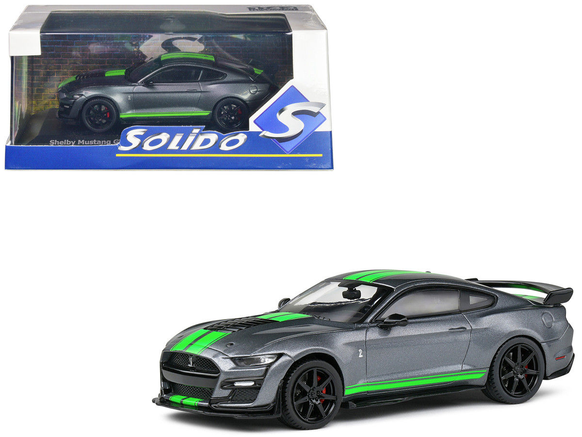 Solido Diecast 1:43 Shelby Mustang GT500 Fast Track Gray Metallic