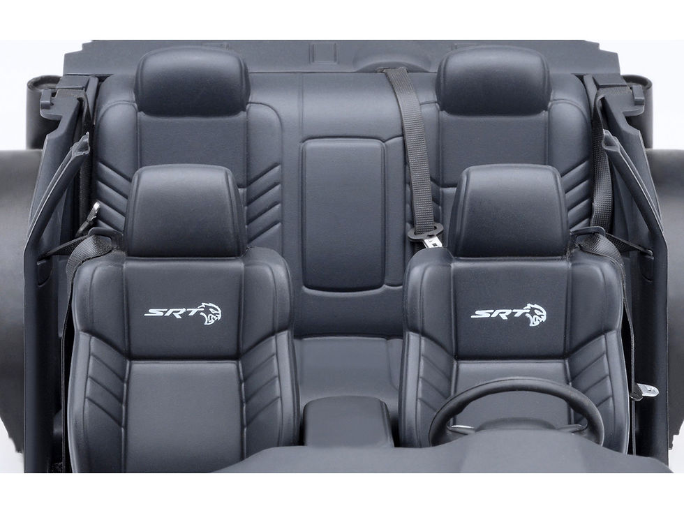 Thumbnail: Autoart 1/18 Scale Model Car 2023 Dodge Challenger SRT Frostbite Blue Metallic