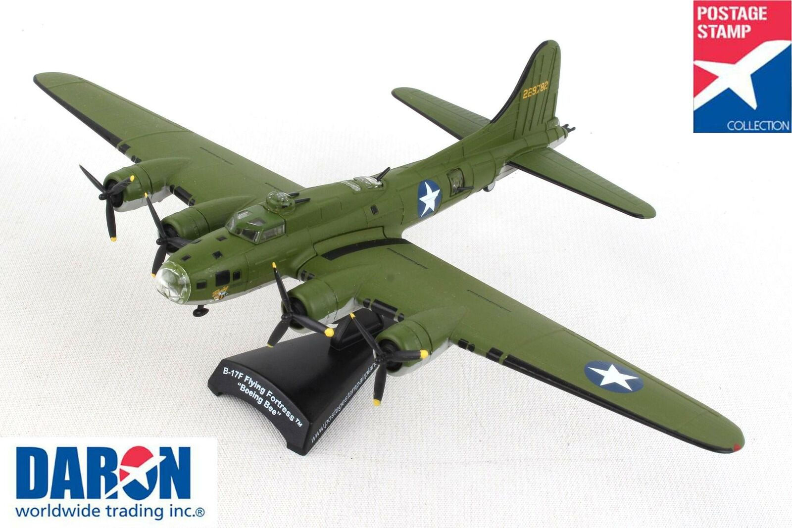 Die-cast B-17E Boeing Flying Fortress model