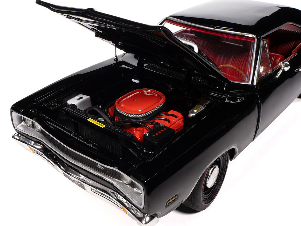 Miniatura: Autoworld 1/18 Diecast Car 1969 Dodge Coronet Super Bee Muscle Car