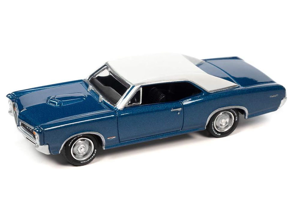 Barrier Blue 1966 Pontiac GTO