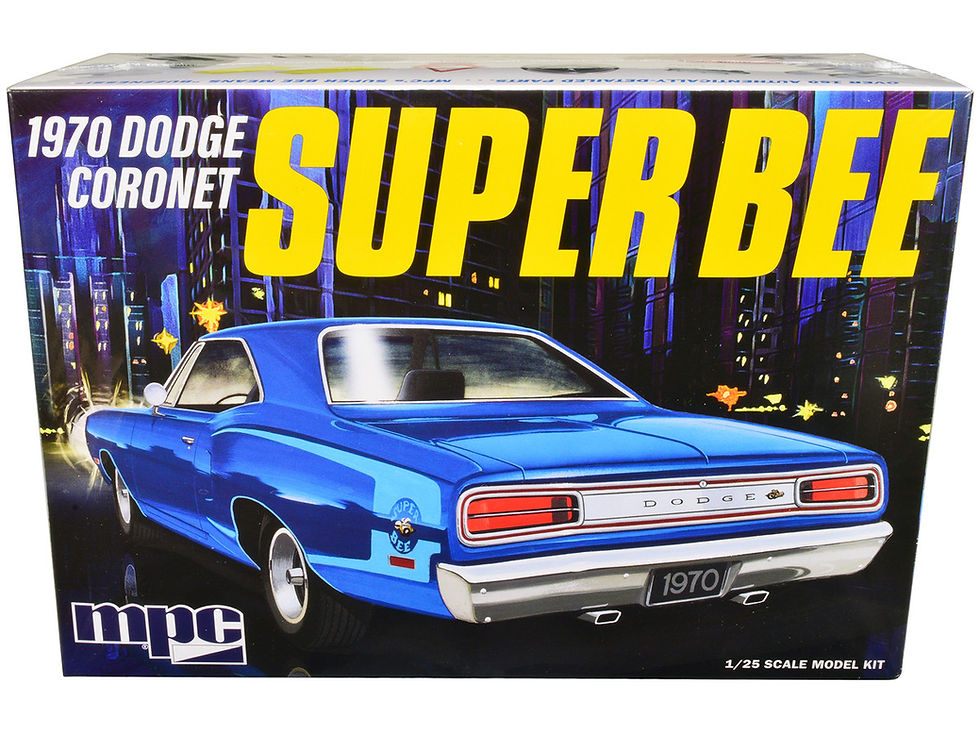 MPC 1:25 Scale 1970 Dodge Coronet Super Bee Skill 2