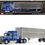 Miniatura: First Gear Diecast 1/64 Ford LTL 9000 60" Aerodyne Sleeper with Wilson PSAL