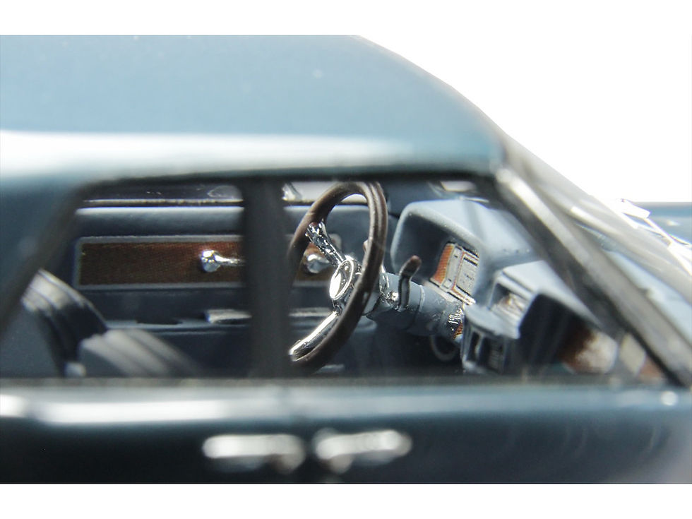 Thumbnail: Goldvarg Diecast Model Cars 1/43 1962 Lincoln Continental Oxford Gray Metallic