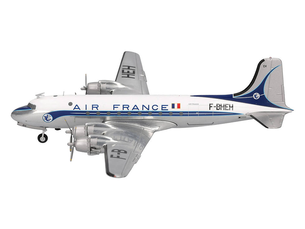 Miniatura: Herpa Aircraft Models Diecast 1/200 Douglas DC-4 Commercial (F-BHEH)