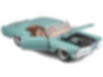 Maisto Diecast 1/26 1965 Buick Riviera Gran Sport Light Blue Metallic