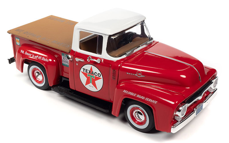 Miniatura: Red 1956 Ford F100 Texaco diecast truck