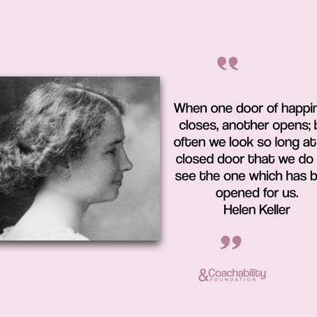 #Quote14.Inspirational moment by Helen Keller