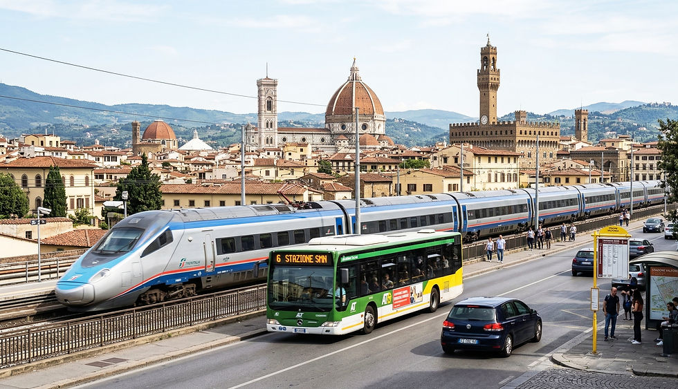 Come raggiungere Firenze da Prato: treno, auto, bus + consigli pratici (2026)