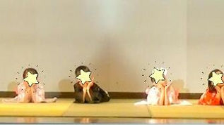 発表会でこどもたちの成長