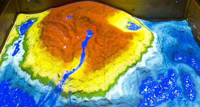 STEAM Saturday Augmented Reality Sand Box