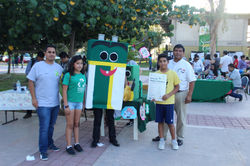 La foto oficial con EcoPilin