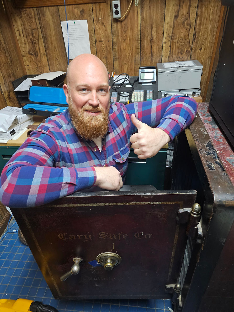 in home safe opening by kimball safe and lock service