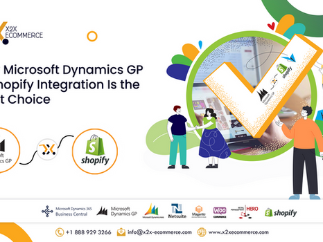 Why Microsoft Dynamics GP To Shopify Integration Is the Right Choice? 5 Benefits to consider.