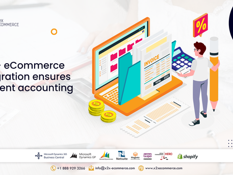 ERP-ecommerce integration ensures efficient accounting