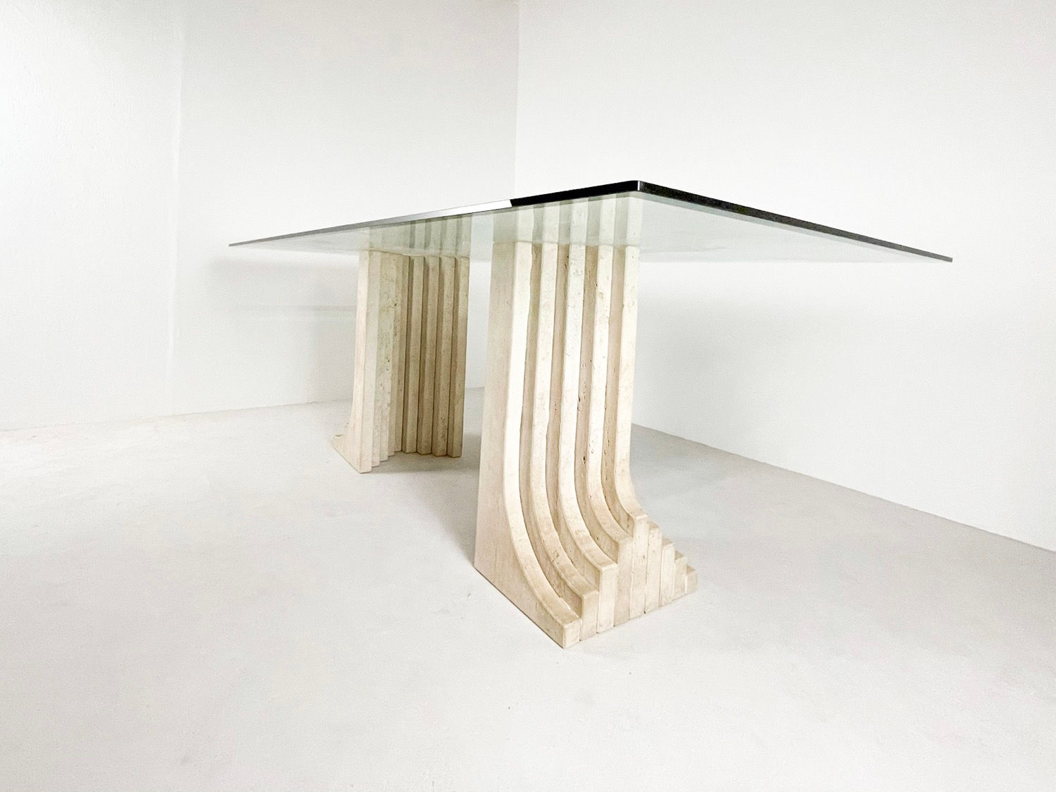 Carlo Scarpa style dining table