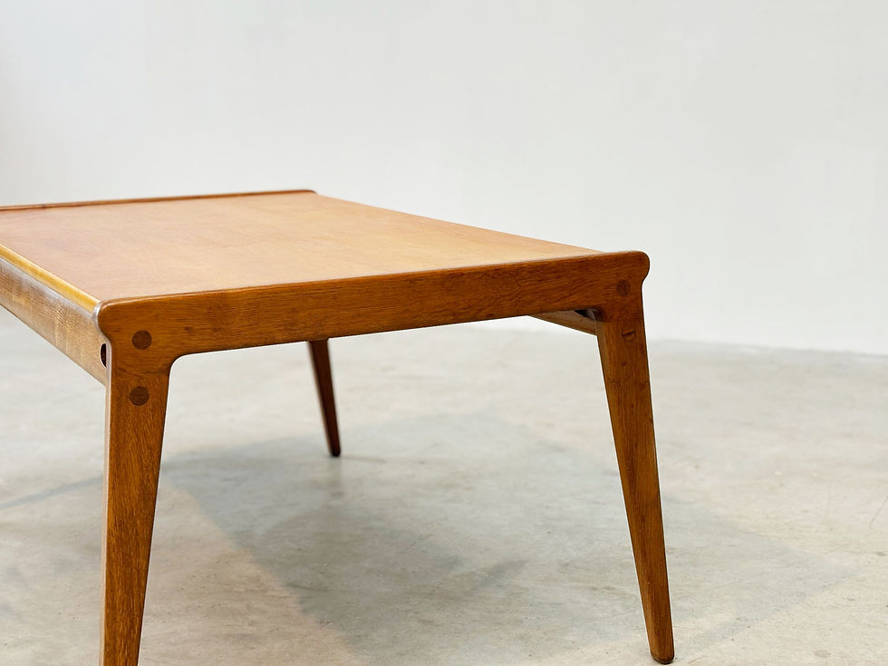 Thumbnail: German coffee table by Heinze Heger for PGH Erzgebirgisches Kunsthandwerk