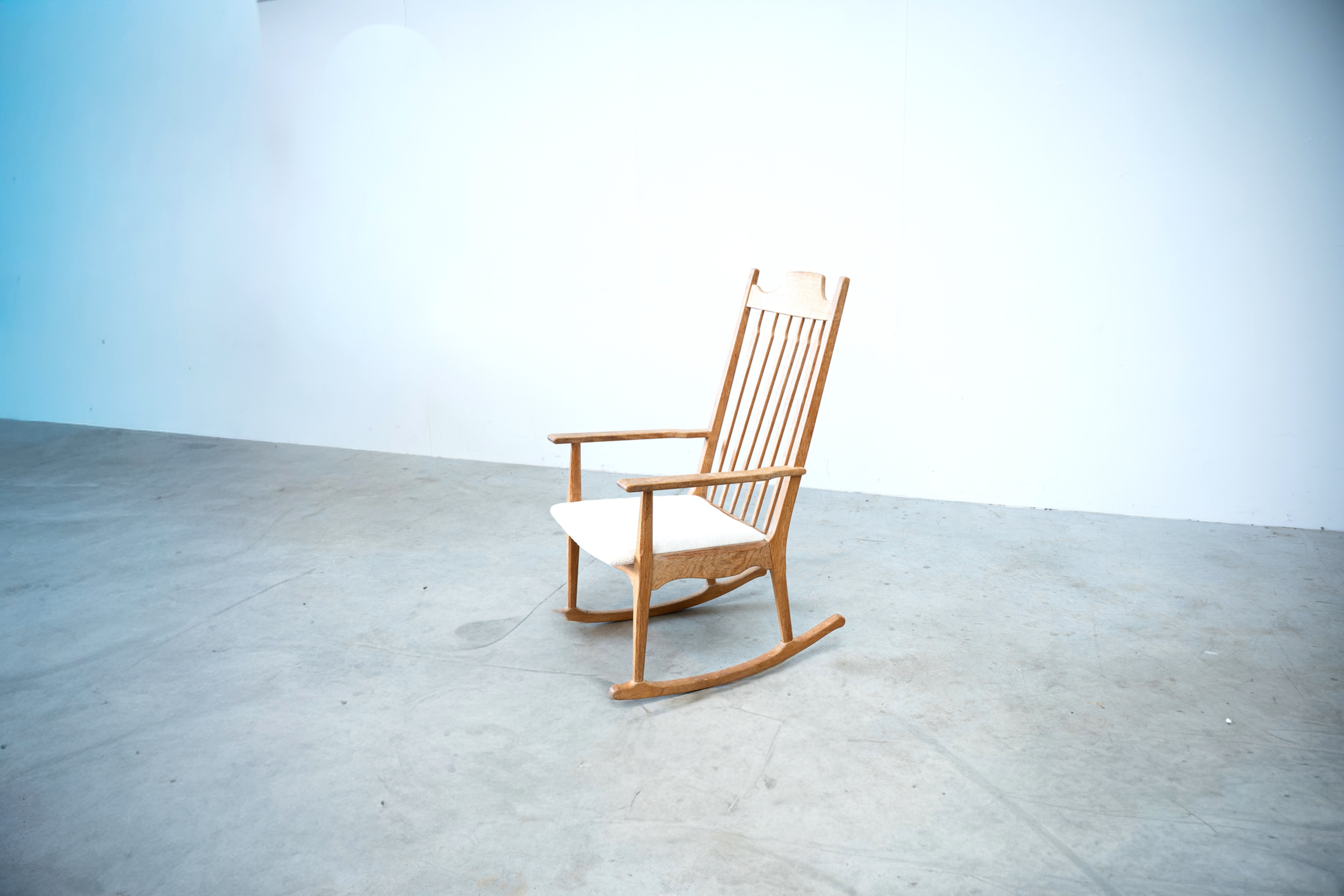Danish rocking chair by Henry Kjaernulf