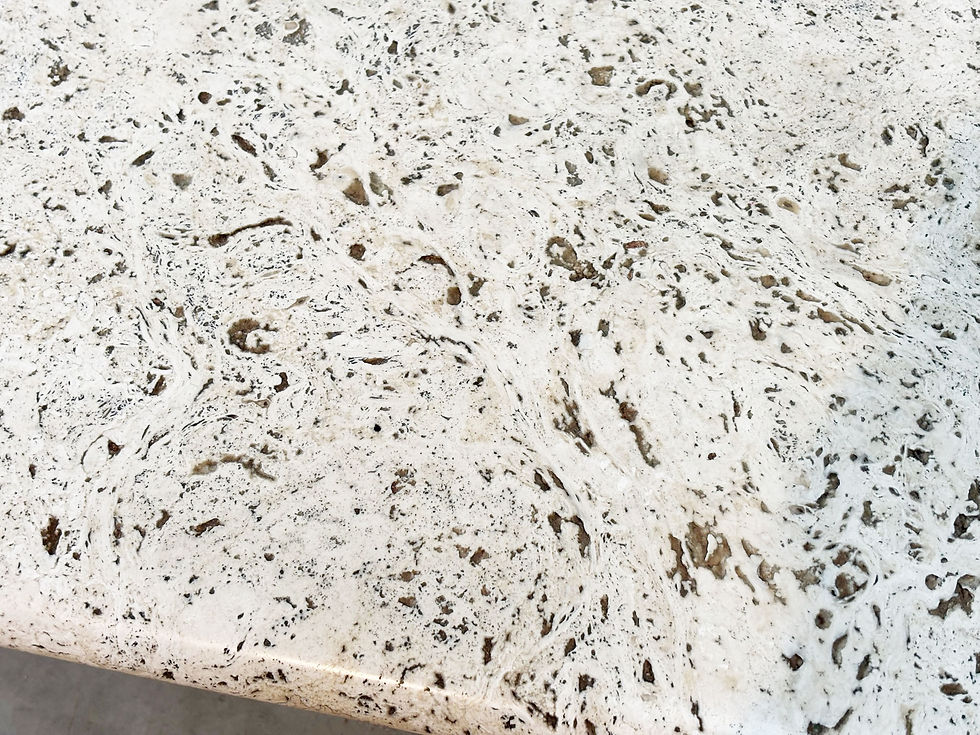 Thumbnail: Travertine coffee table by Up & Up