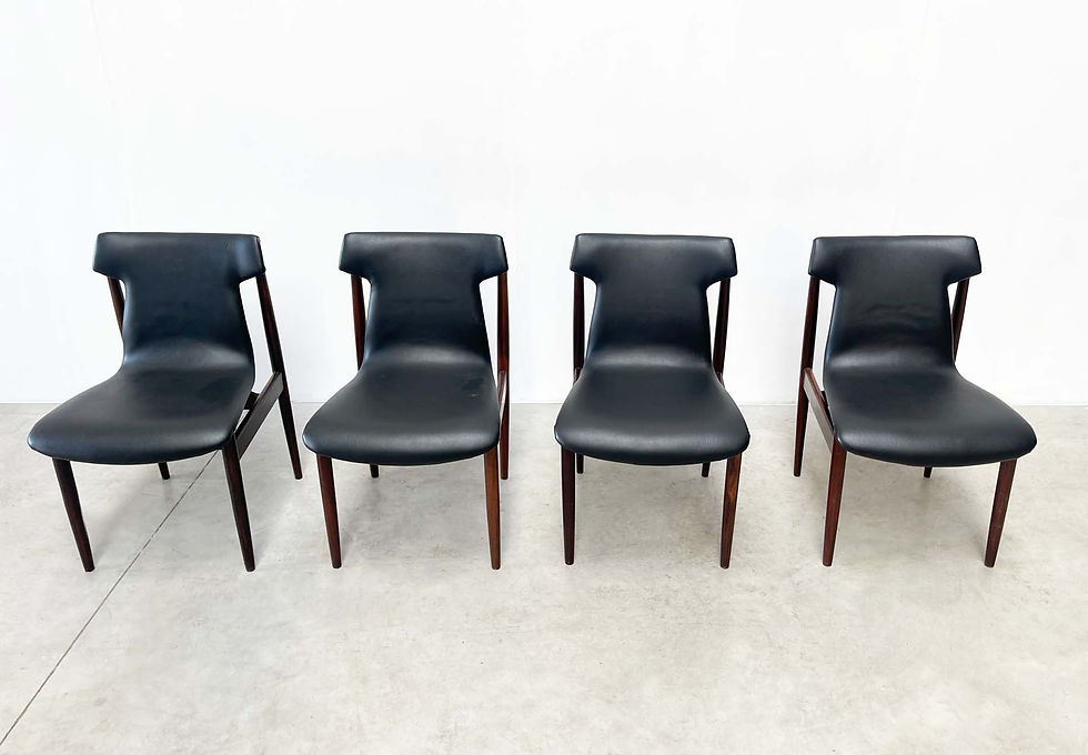 Thumbnail: Set of four IK chairs by Inger Klingenberg