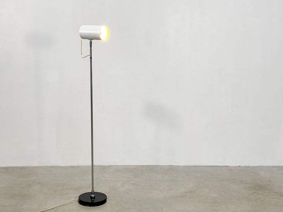 Thumbnail: Unique Dutch floor lamp with ball joint