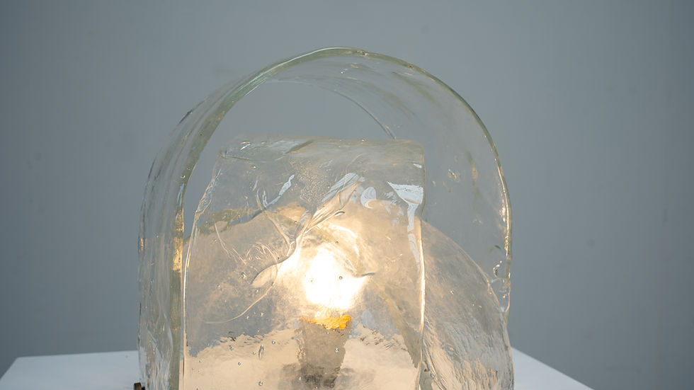 Thumbnail: Carlo Nason for Mazzega sculptural table lamp