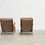Thumbnail: Set of two French lounge chairs