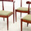 Thumbnail: Four Alfred Hendrickx dining chairs