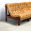 Thumbnail: Cognac leather modular sofa set