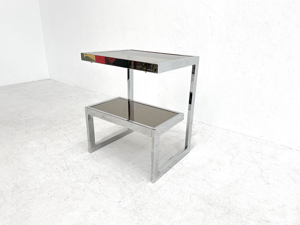 G-shape side table Belgo Chrom