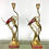 Thumbnail: Pair of bird table lamps