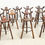 Thumbnail: Large set of Spanish bar stools
