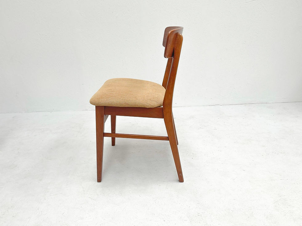 Thumbnail: set of teak dining chairs Farstrup Møbler