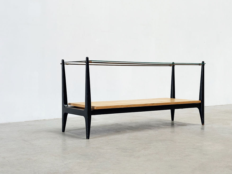 Thumbnail: Italian glass coffee table