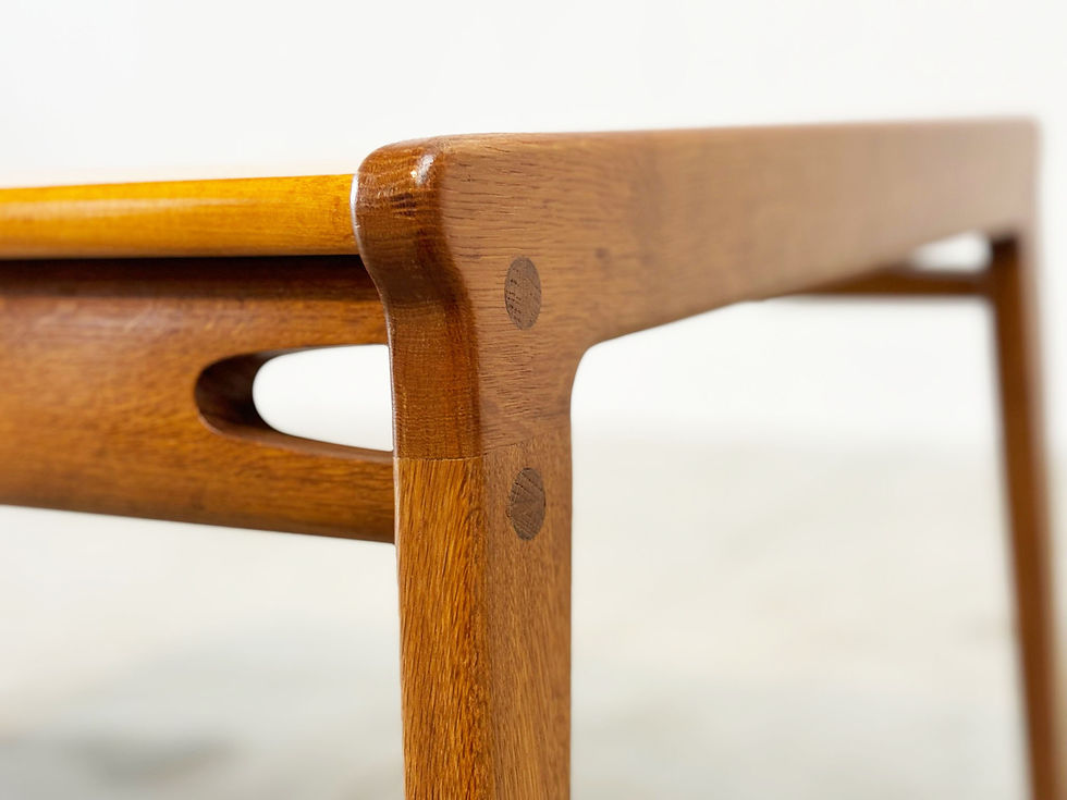 Thumbnail: German coffee table by Heinze Heger for PGH Erzgebirgisches Kunsthandwerk