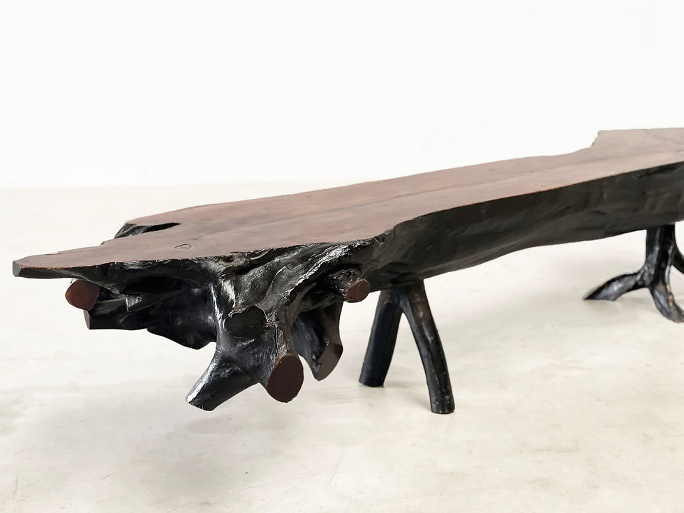 Thumbnail: XXL 240cm Tree Trunk table / bench
