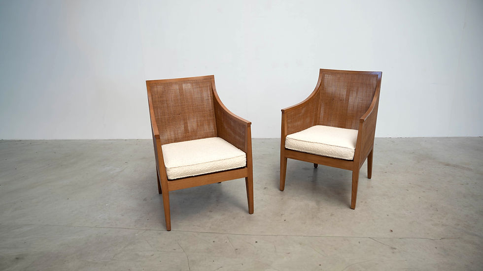 Thumbnail: Couple of Antonio Citterio for Flexform armchairs