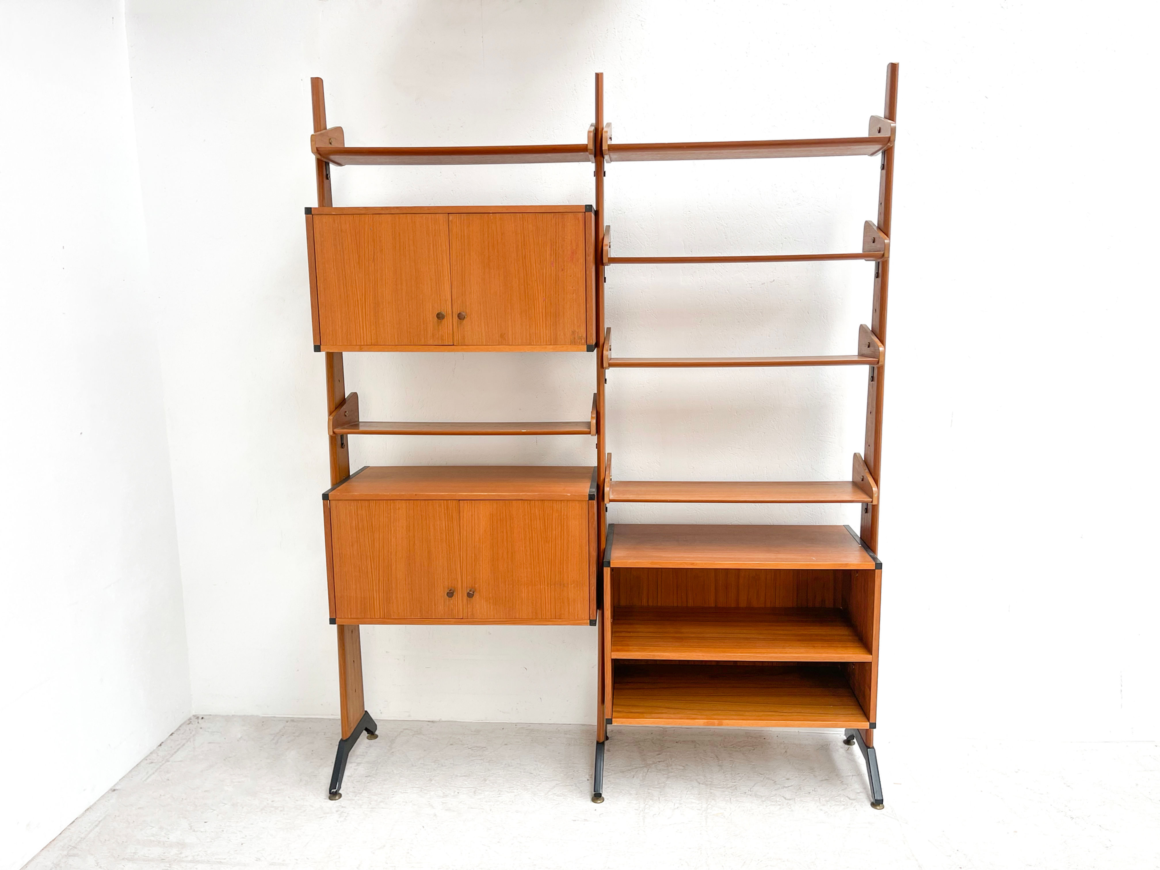 Italian freestanding wall unit