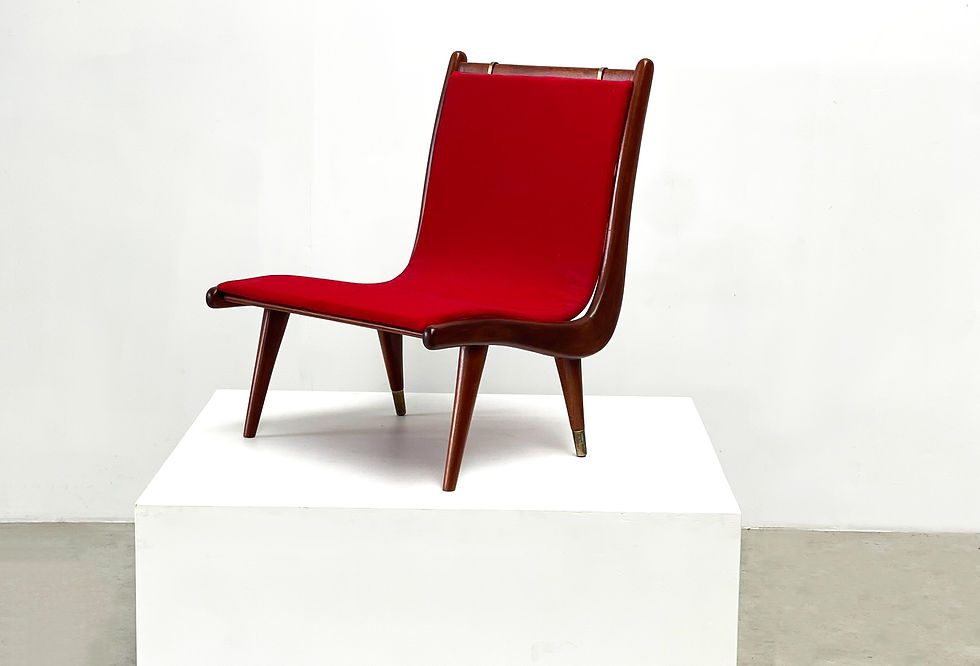 Thumbnail: Italian low lounge chair