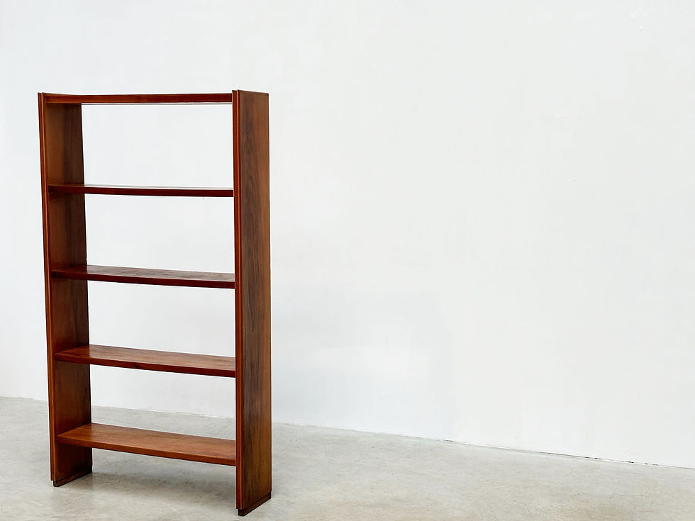 Thumbnail: 1970's Italian wooden bookcase