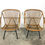 Thumbnail: Pair of rattan chairs