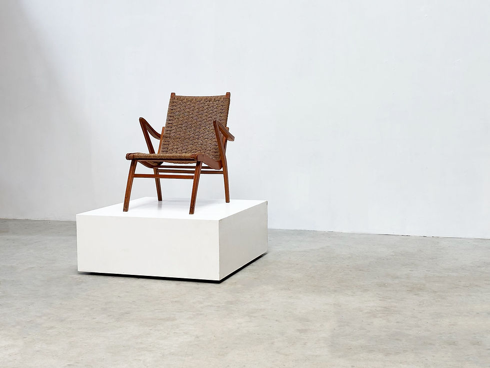 Thumbnail: Rare Dutch easy chair by Bas Van Pelt for Vroom & Dreesman