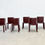 Thumbnail: Set of six Italian dining chairs by Cidue