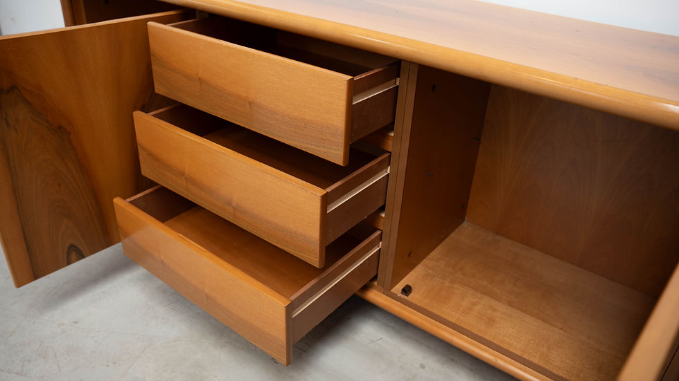 Thumbnail: 1980's Italian walnut sideboard