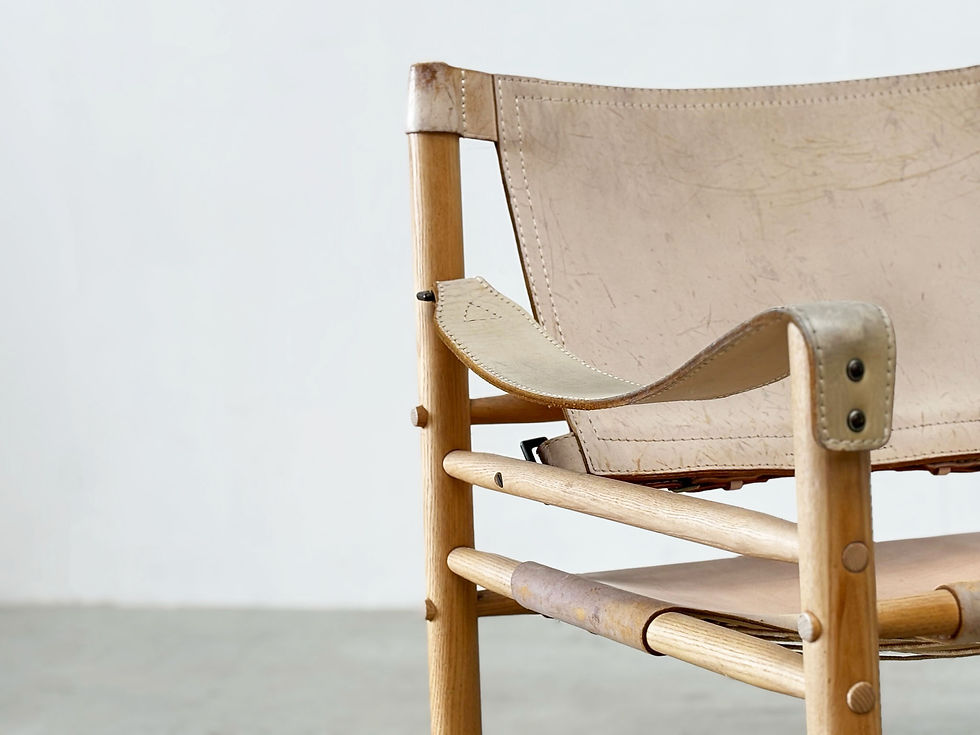 Thumbnail: Sirocco Safari lounge chair by Arne Norell