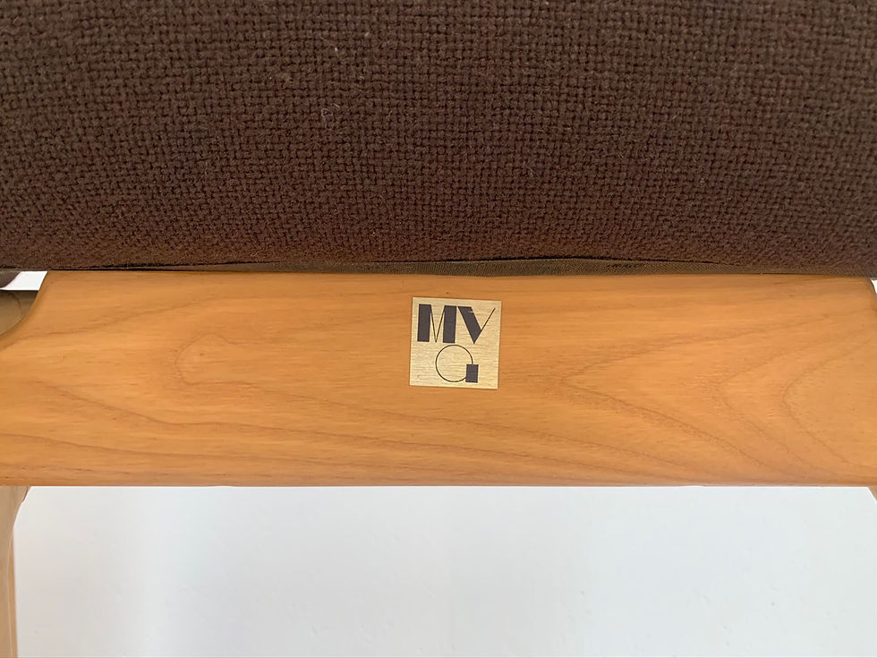 Thumbnail: Pair of oak barstools