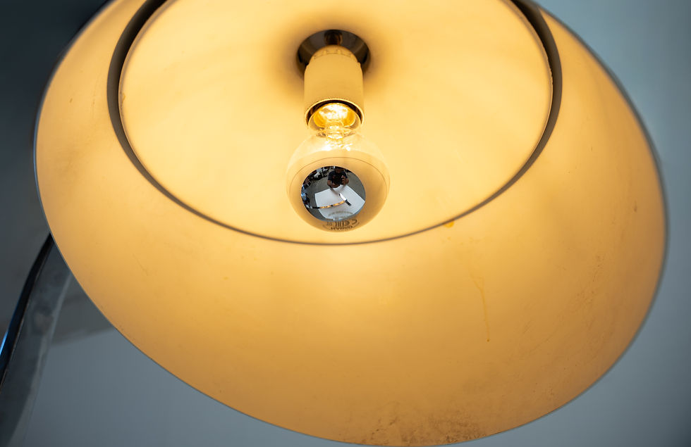 Thumbnail: Chrome table lamp by Franco Albini for Sirrah