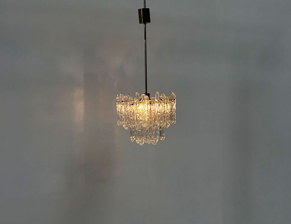 Thumbnail: Kinkeldey glass chandelier