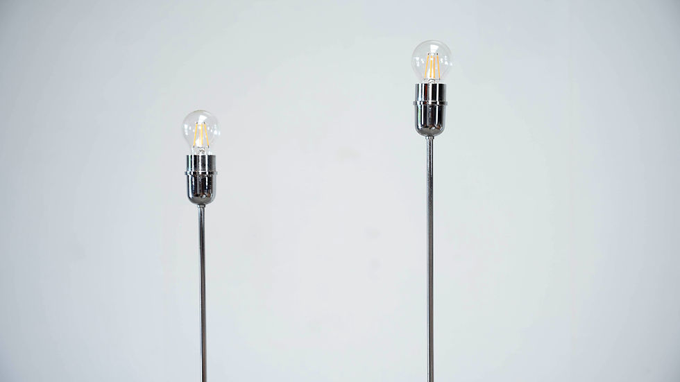 Thumbnail: Minimalistic Nottiluca Spot floor lamps by the company Dalca Milano